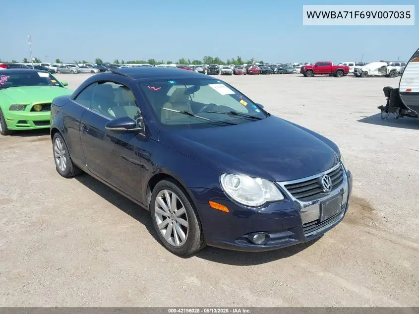 2009 Volkswagen Eos Komfort VIN: WVWBA71F69V007035 Lot: 42196028