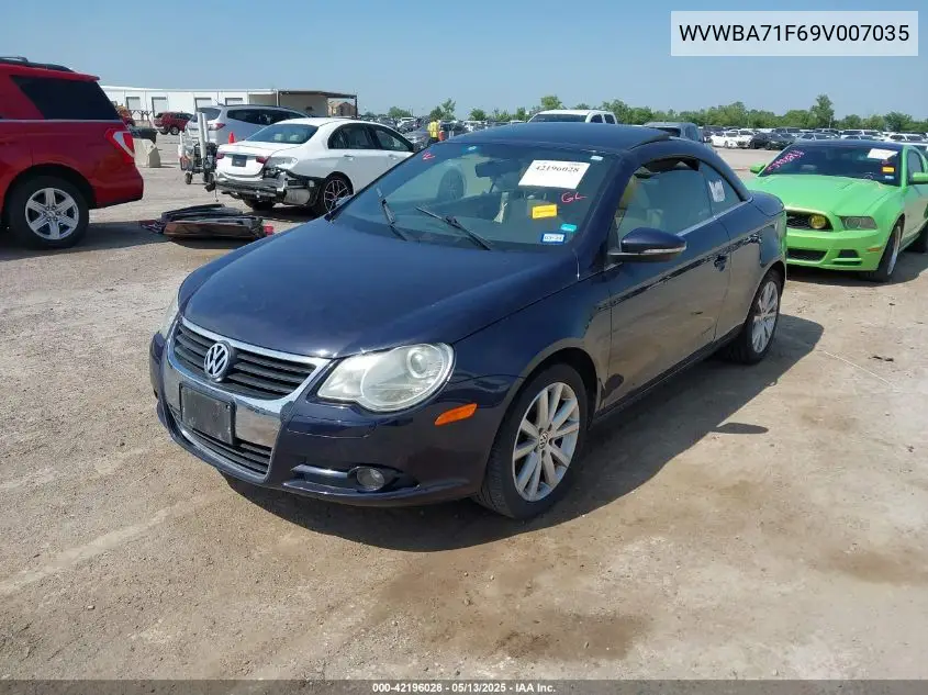 2009 Volkswagen Eos Komfort VIN: WVWBA71F69V007035 Lot: 42196028