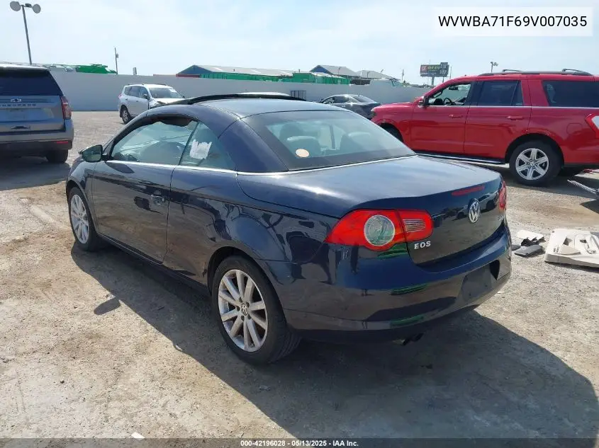 2009 Volkswagen Eos Komfort VIN: WVWBA71F69V007035 Lot: 42196028