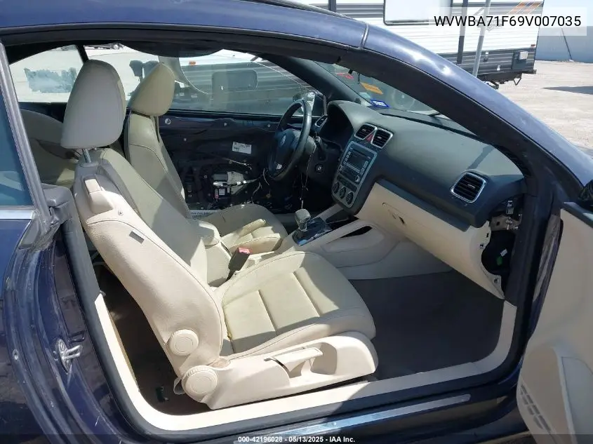 2009 Volkswagen Eos Komfort VIN: WVWBA71F69V007035 Lot: 42196028