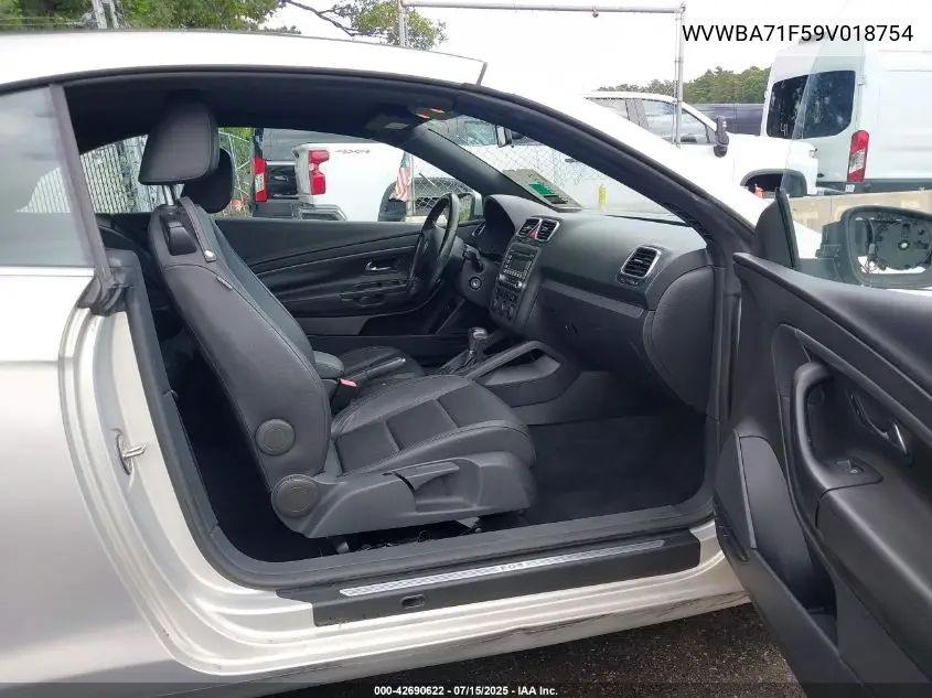2009 Volkswagen Eos Komfort VIN: WVWBA71F59V018754 Lot: 42690622