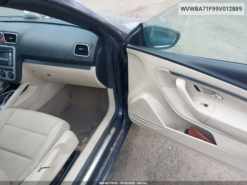 2009 Volkswagen Eos Komfort VIN: WVWBA71F99V012889 Lot: 42776153
