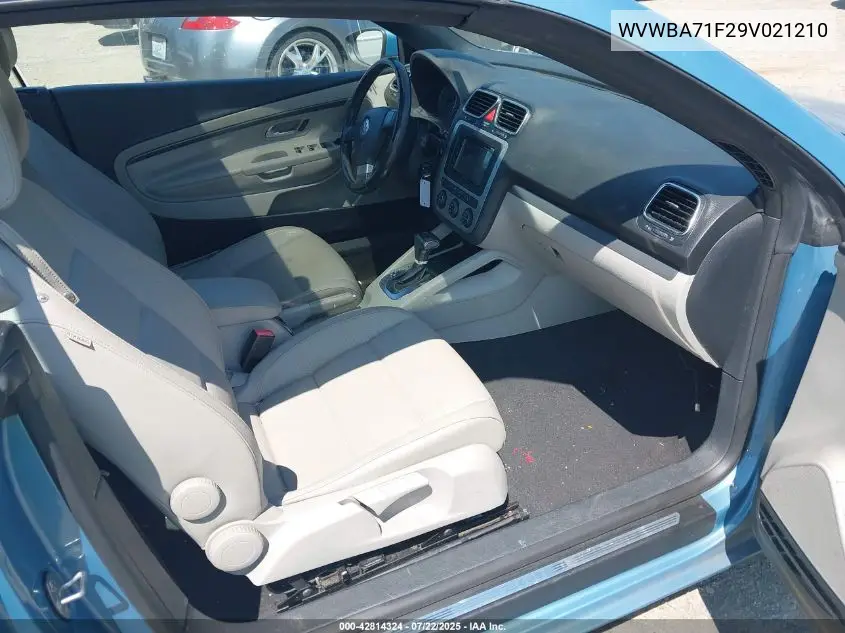 2009 Volkswagen Eos Komfort VIN: WVWBA71F29V021210 Lot: 42814324