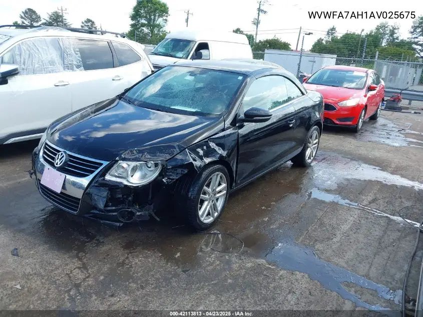 2010 Volkswagen Eos Lux VIN: WVWFA7AH1AV025675 Lot: 42113813