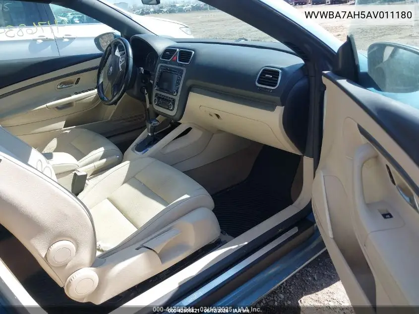2010 Volkswagen Eos Komfort VIN: WVWBA7AH5AV011180 Lot: 42505821