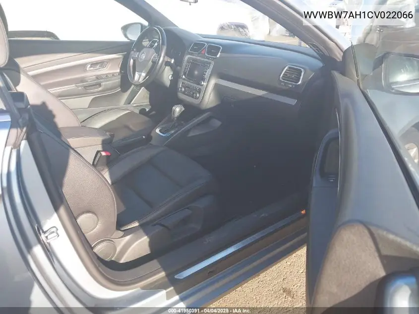 2012 Volkswagen Eos Komfort VIN: WVWBW7AH1CV022066 Lot: 41950391