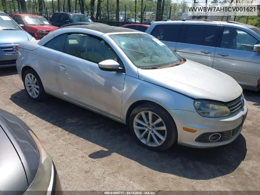 2012 Volkswagen Eos Komfort VIN: WVWBW7AH8CV001621 Lot: 41988717