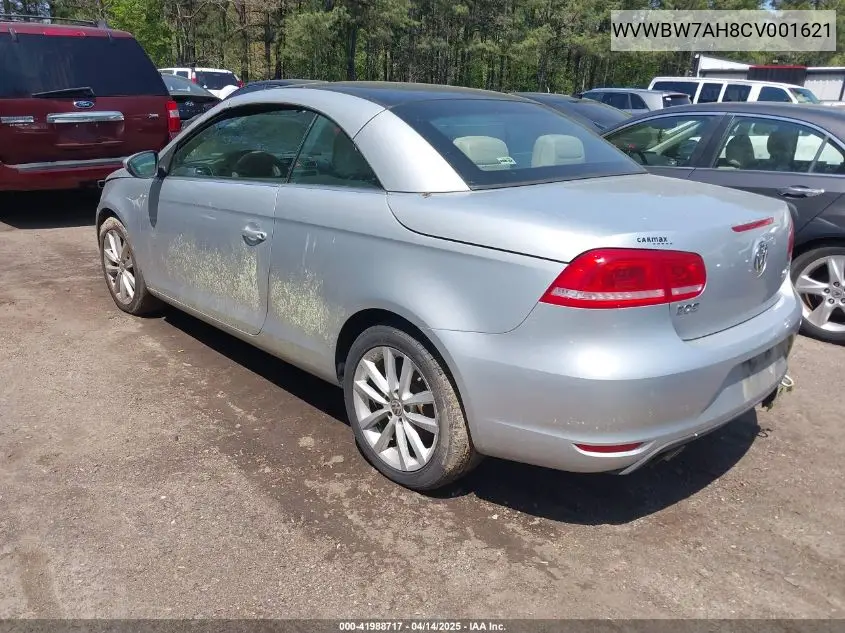 2012 Volkswagen Eos Komfort VIN: WVWBW7AH8CV001621 Lot: 41988717