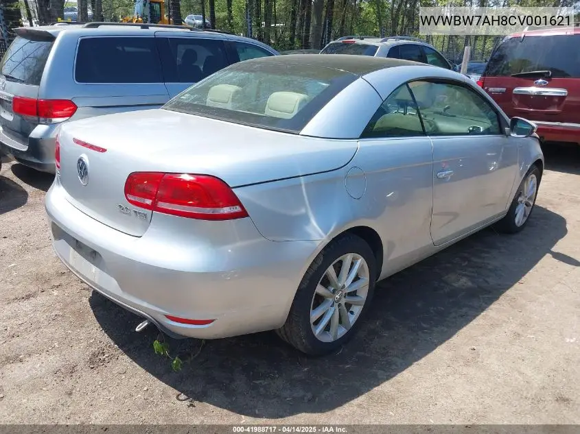 2012 Volkswagen Eos Komfort VIN: WVWBW7AH8CV001621 Lot: 41988717