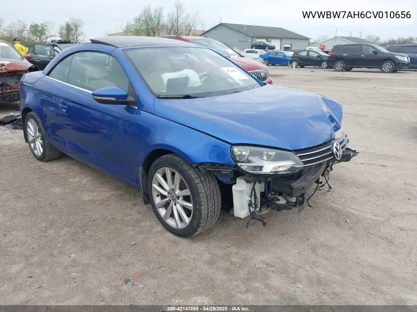 2012 Volkswagen Eos Komfort VIN: WVWBW7AH6CV010656 Lot: 42147065