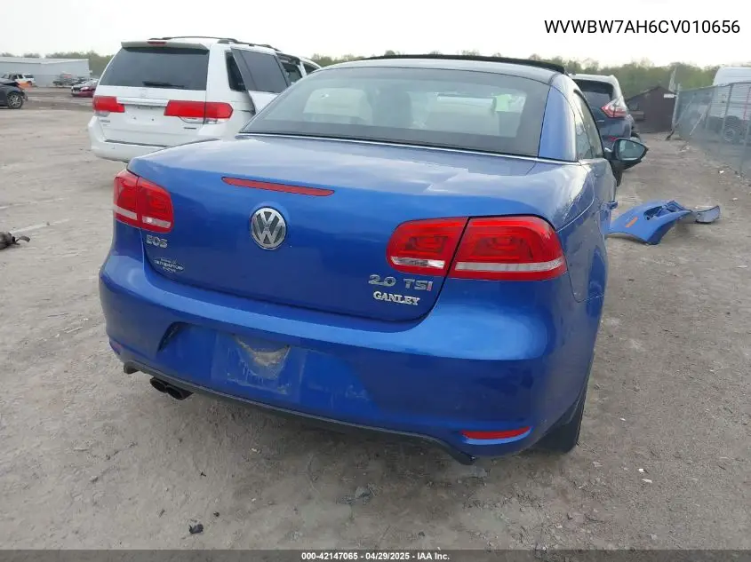 2012 Volkswagen Eos Komfort VIN: WVWBW7AH6CV010656 Lot: 42147065