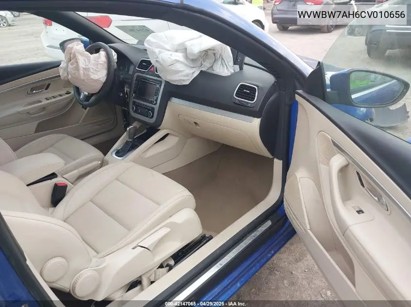2012 Volkswagen Eos Komfort VIN: WVWBW7AH6CV010656 Lot: 42147065