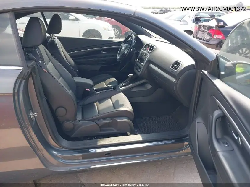 2012 Volkswagen Eos Komfort VIN: WVWBW7AH2CV001372 Lot: 42501409