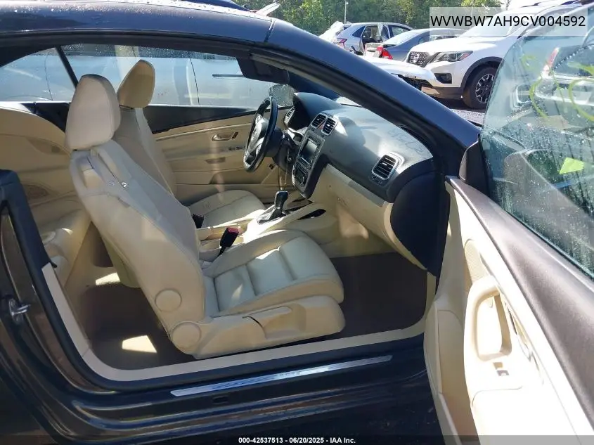 2012 Volkswagen Eos Komfort VIN: WVWBW7AH9CV004592 Lot: 42537513