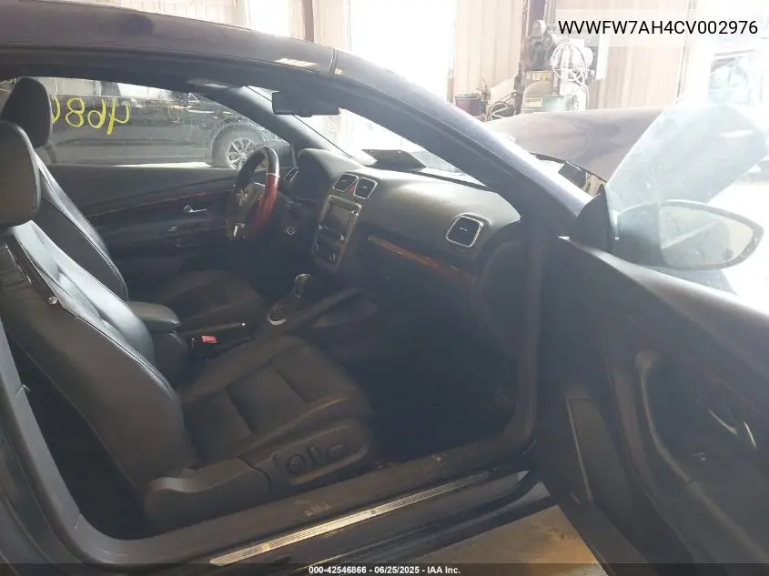 2012 Volkswagen Eos Executive VIN: WVWFW7AH4CV002976 Lot: 42546866