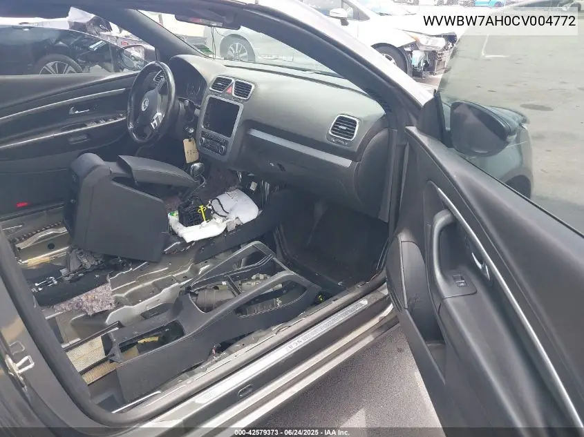 2012 Volkswagen Eos Komfort VIN: WVWBW7AH0CV004772 Lot: 42579373