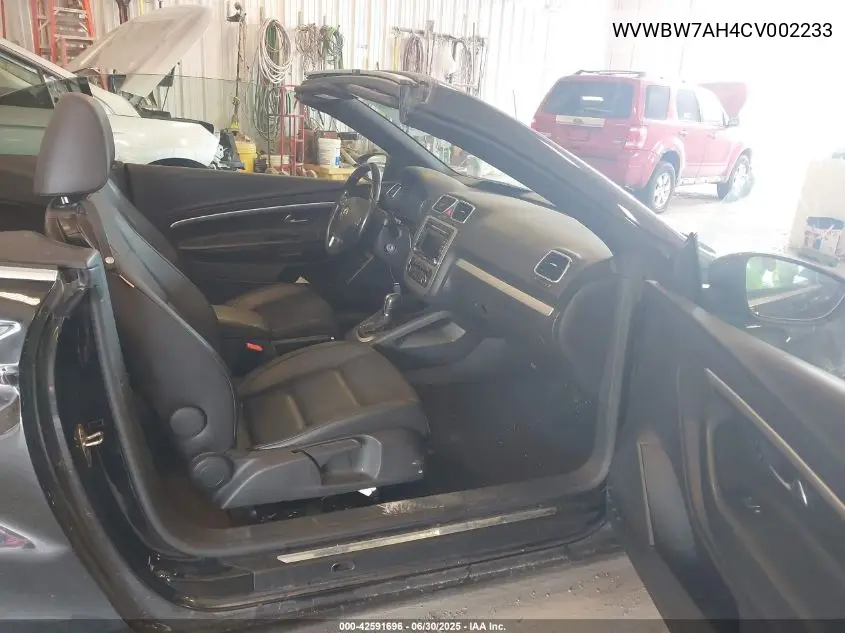 2012 Volkswagen Eos Komfort VIN: WVWBW7AH4CV002233 Lot: 42591696