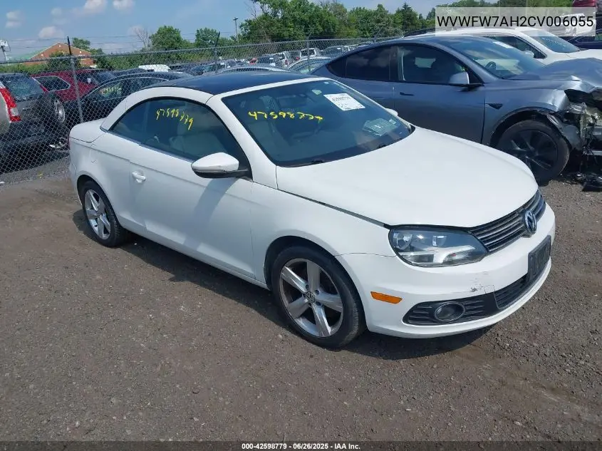 2012 Volkswagen Eos Lux VIN: WVWFW7AH2CV006055 Lot: 42598779