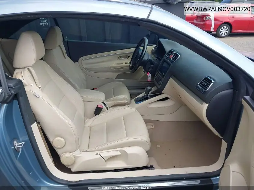 2012 Volkswagen Eos Komfort VIN: WVWBW7AH9CV003720 Lot: 42792870