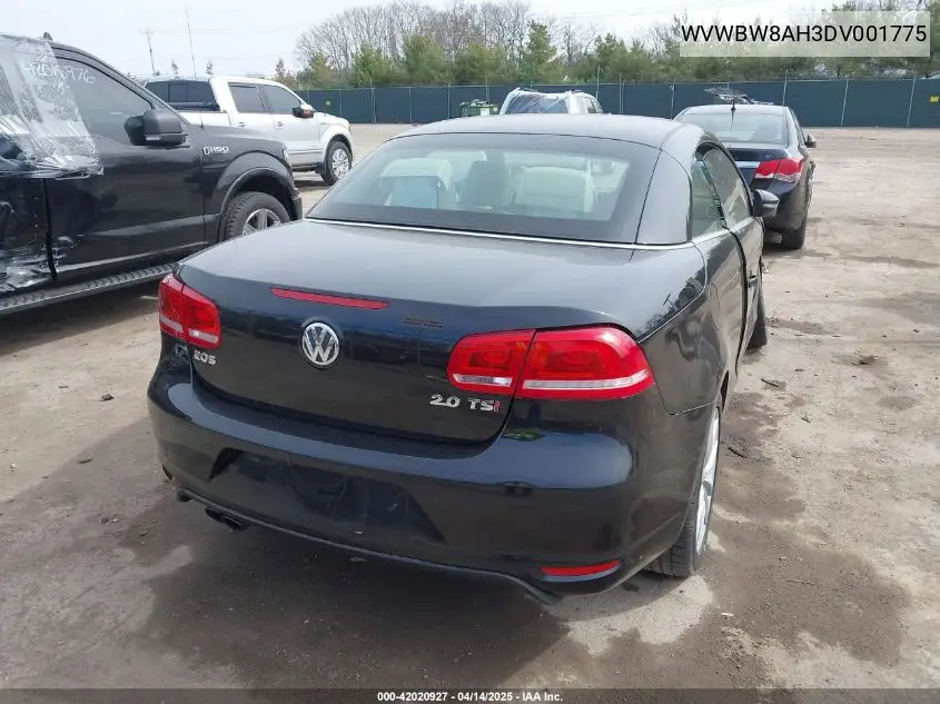 2013 Volkswagen Eos Komfort VIN: WVWBW8AH3DV001775 Lot: 42020927