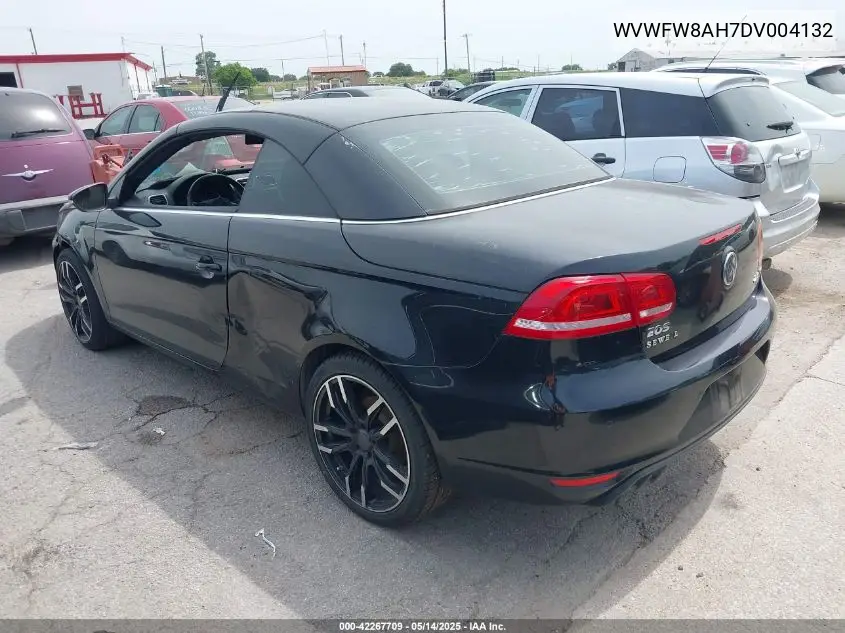2013 Volkswagen Eos Lux VIN: WVWFW8AH7DV004132 Lot: 42267709