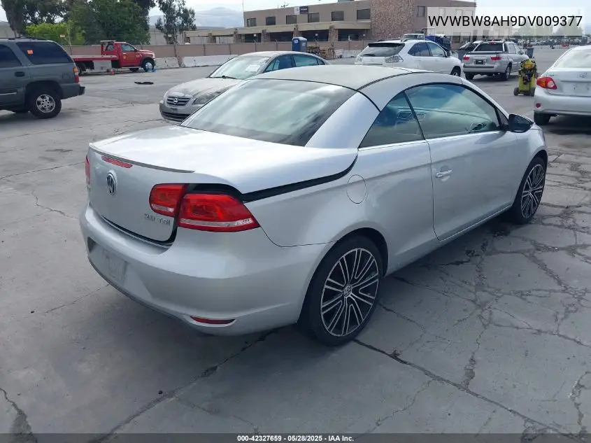 2013 Volkswagen Eos Sport VIN: WVWBW8AH9DV009377 Lot: 42327659