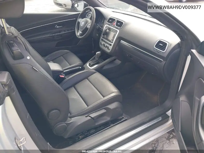 2013 Volkswagen Eos Sport VIN: WVWBW8AH9DV009377 Lot: 42327659