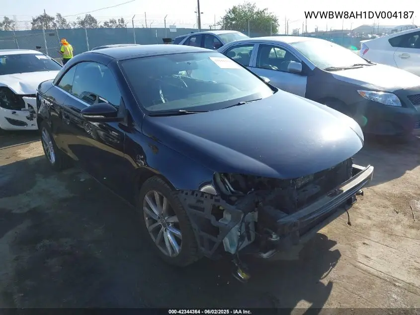 2013 Volkswagen Eos Komfort VIN: WVWBW8AH1DV004187 Lot: 42344364
