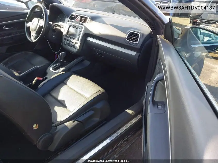 2013 Volkswagen Eos Komfort VIN: WVWBW8AH1DV004187 Lot: 42344364