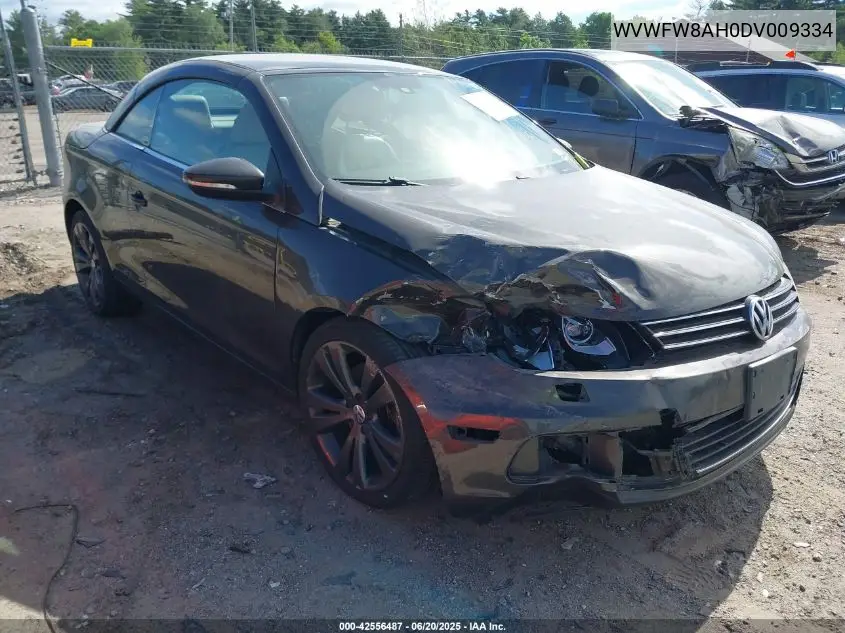 2013 Volkswagen Eos Lux VIN: WVWFW8AH0DV009334 Lot: 42556487