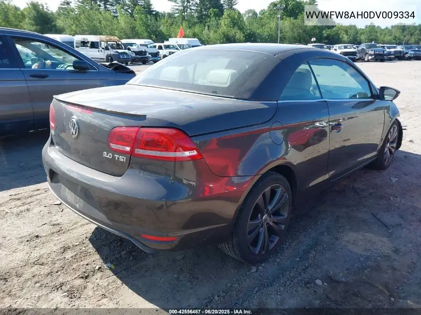 2013 Volkswagen Eos Lux VIN: WVWFW8AH0DV009334 Lot: 42556487