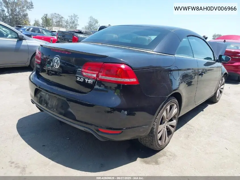 2013 Volkswagen Eos Lux VIN: WVWFW8AH0DV006966 Lot: 42606628