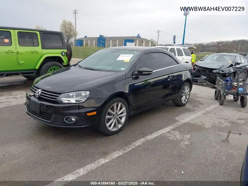2014 Volkswagen Eos Komfort VIN: WVWBW8AH4EV007229 Lot: 41894160
