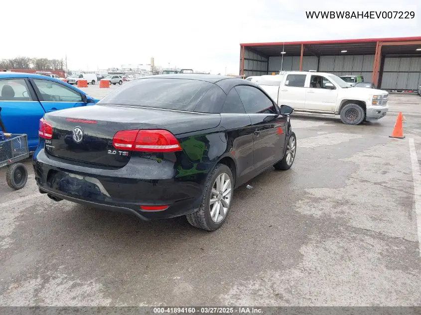 2014 Volkswagen Eos Komfort VIN: WVWBW8AH4EV007229 Lot: 41894160