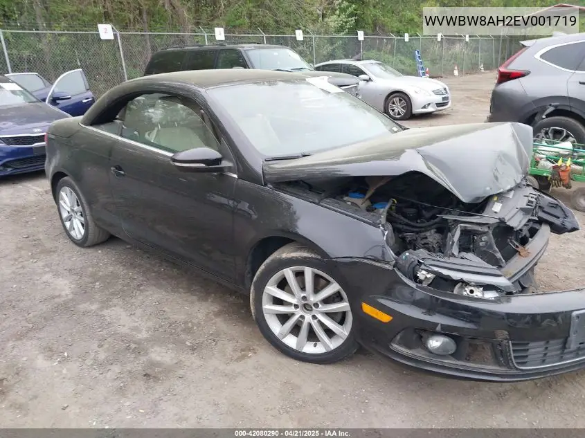 2014 Volkswagen Eos Komfort VIN: WVWBW8AH2EV001719 Lot: 42080290
