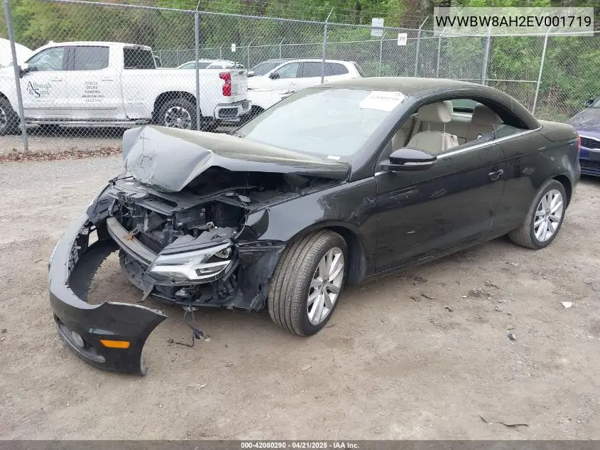 2014 Volkswagen Eos Komfort VIN: WVWBW8AH2EV001719 Lot: 42080290