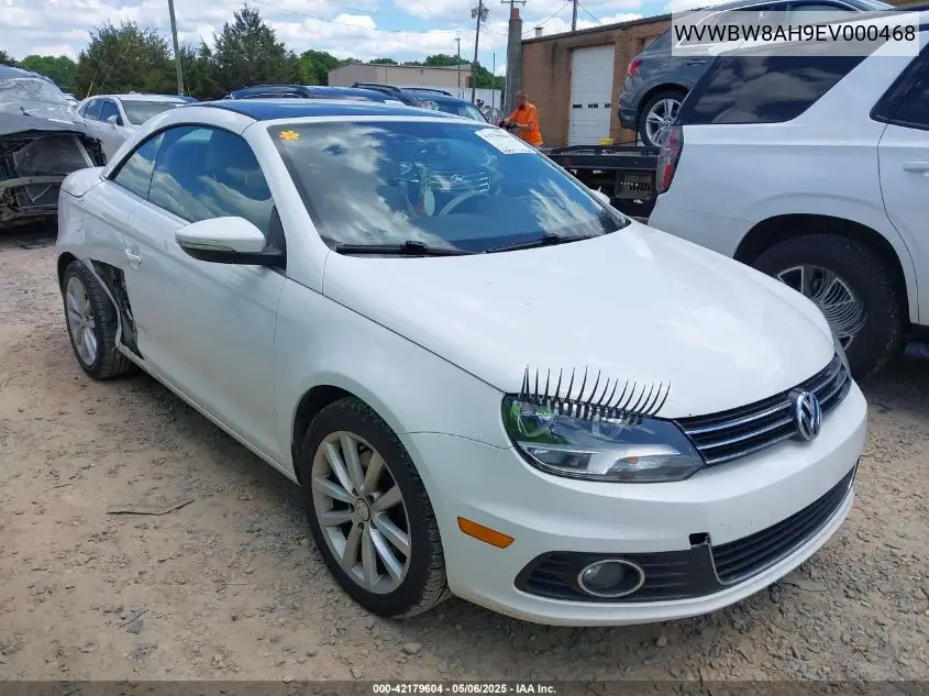 2014 Volkswagen Eos Komfort VIN: WVWBW8AH9EV000468 Lot: 42179604