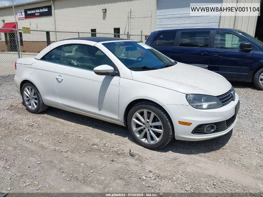 2014 Volkswagen Eos Komfort VIN: WVWBW8AH9EV001104 Lot: 42648353