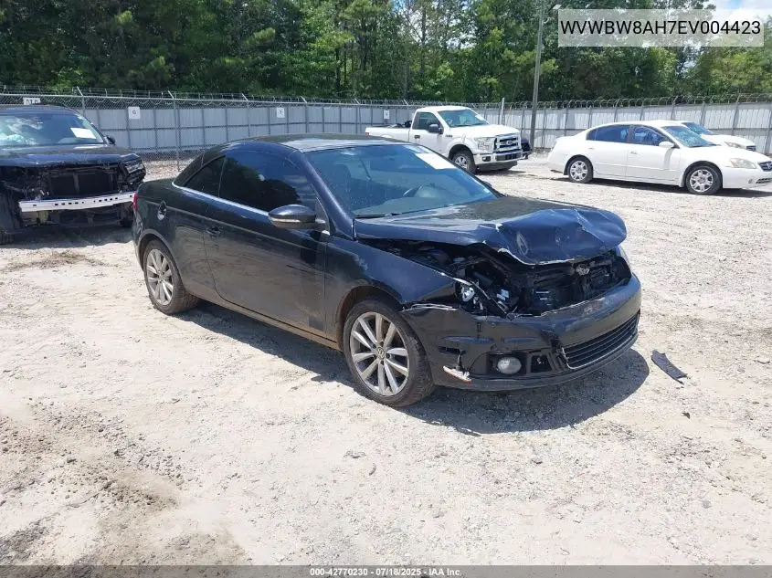2014 Volkswagen Eos Komfort/Sport VIN: WVWBW8AH7EV004423 Lot: 42770230