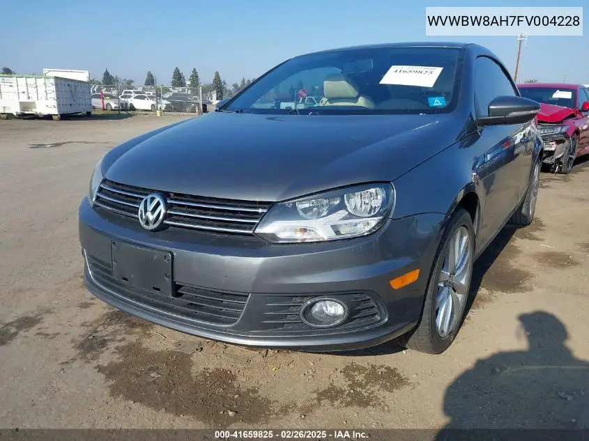 2015 Volkswagen Eos Komfort Edition VIN: WVWBW8AH7FV004228 Lot: 41659825