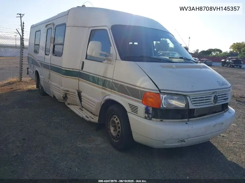1998 Volkswagen Eurovan VIN: WV3AH8708VH145357 Lot: 42472976