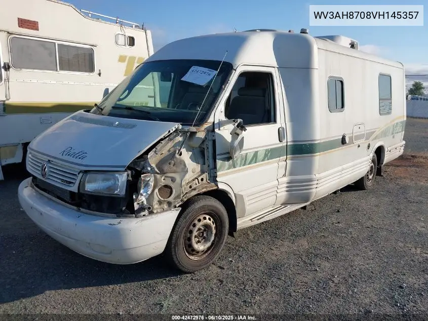 1998 Volkswagen Eurovan VIN: WV3AH8708VH145357 Lot: 42472976