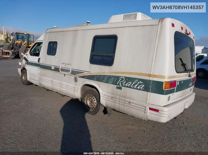 1998 Volkswagen Eurovan VIN: WV3AH8708VH145357 Lot: 42472976