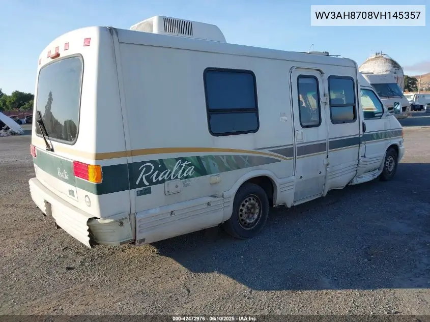1998 Volkswagen Eurovan VIN: WV3AH8708VH145357 Lot: 42472976