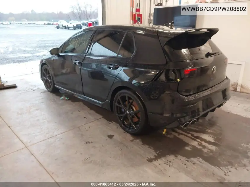 2023 Volkswagen Golf R 2.0T 20Th Anniversary Edition VIN: WVWBB7CD9PW208802 Lot: 41863412