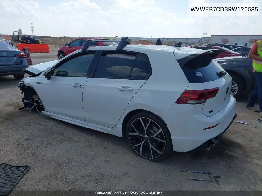 2024 Volkswagen Golf R 2.0T VIN: WVWEB7CD3RW120585 Lot: 41885117