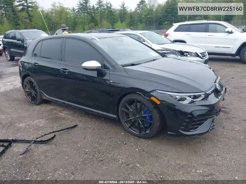 2024 Volkswagen Golf R 2.0T VIN: WVWFB7CD8RW225160 Lot: 42190944