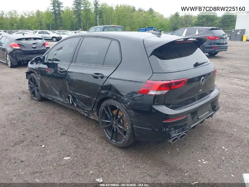 2024 Volkswagen Golf R 2.0T VIN: WVWFB7CD8RW225160 Lot: 42190944