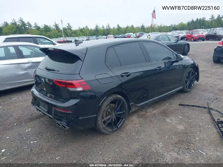 2024 Volkswagen Golf R 2.0T VIN: WVWFB7CD8RW225160 Lot: 42190944