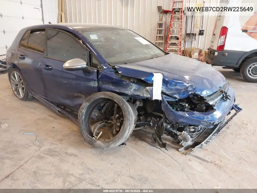 2024 Volkswagen Golf R 2.0T VIN: WVWEB7CD2RW225649 Lot: 42278725
